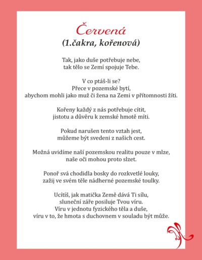 Báseň k obrazu Červená
