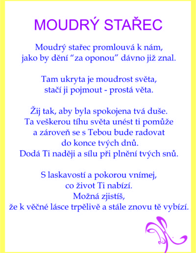 Moudry starec basen
