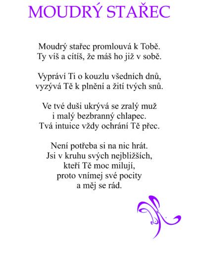 Mlady moudry starec basen